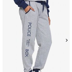 Her Universe Doctor Who TARDIS Girls Jogger Pants